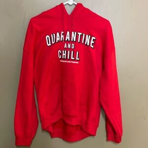 A$$holes live forever red hoodie sweater. Size L.